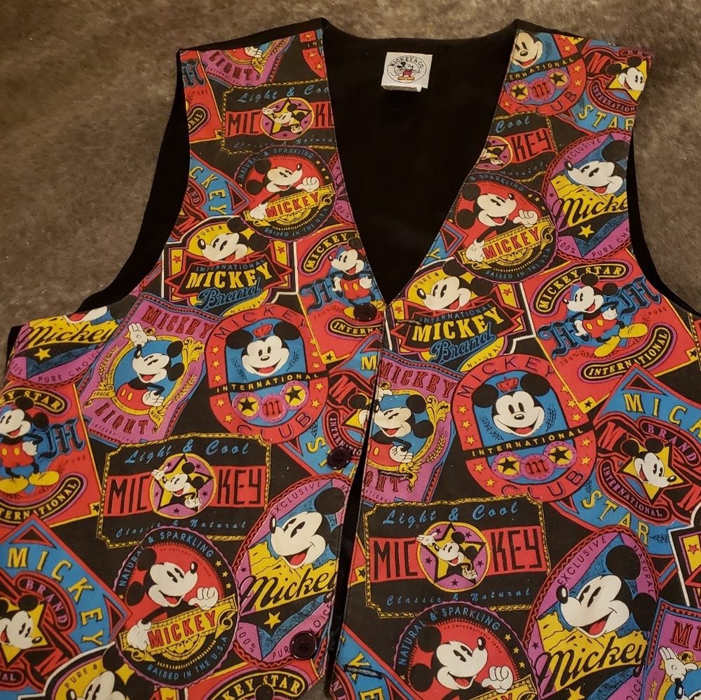 Vintage Mickey and Co. Vest